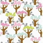 Tissu Get Together Ecureuil dans l'arbre  25 x 110 cm