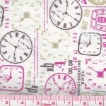 Tissu Montres 90 x 110 cm