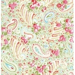 Tissu Delilah volutes 20x110 cm