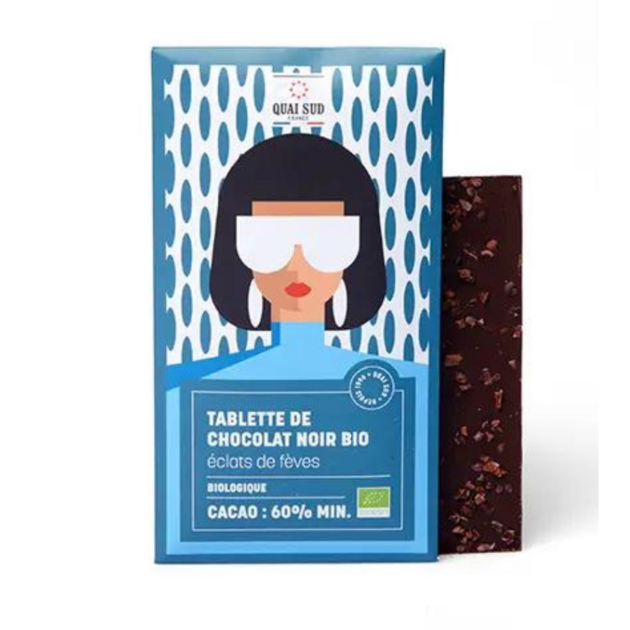 Chocolat Noir Clats De F Ves Bio Cacao Minimum Tablette G