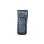 Etui en cuir noir couteau, gaine de transport - E9005