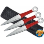 Pack 3 couteaux de lancer, couteau jet - TK3SLR