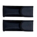 Pack 2 étuis en nylon noir, offre spéciale