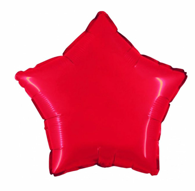 Ballon mylar aluminium étoile rouge Ballons Ballons aluminium mylar