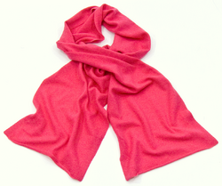 Echarpe corail en cachemire J and W