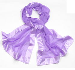 Etole mauve soie et satin