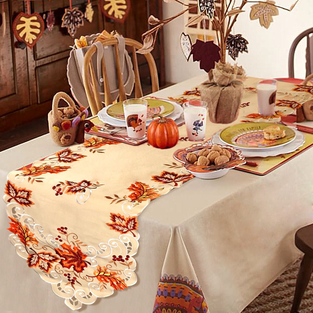 Chemin De Table Automne Anniversaire Runner Collection