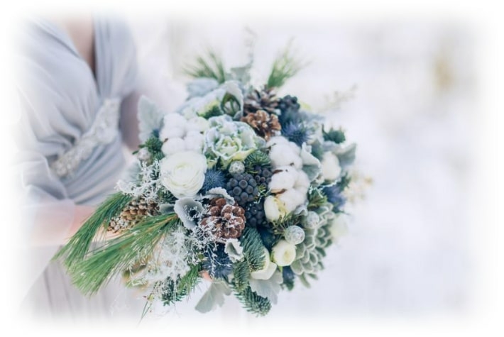 Quelles fleurs choisir pour un mariage en hiver ? | Bouqueternel