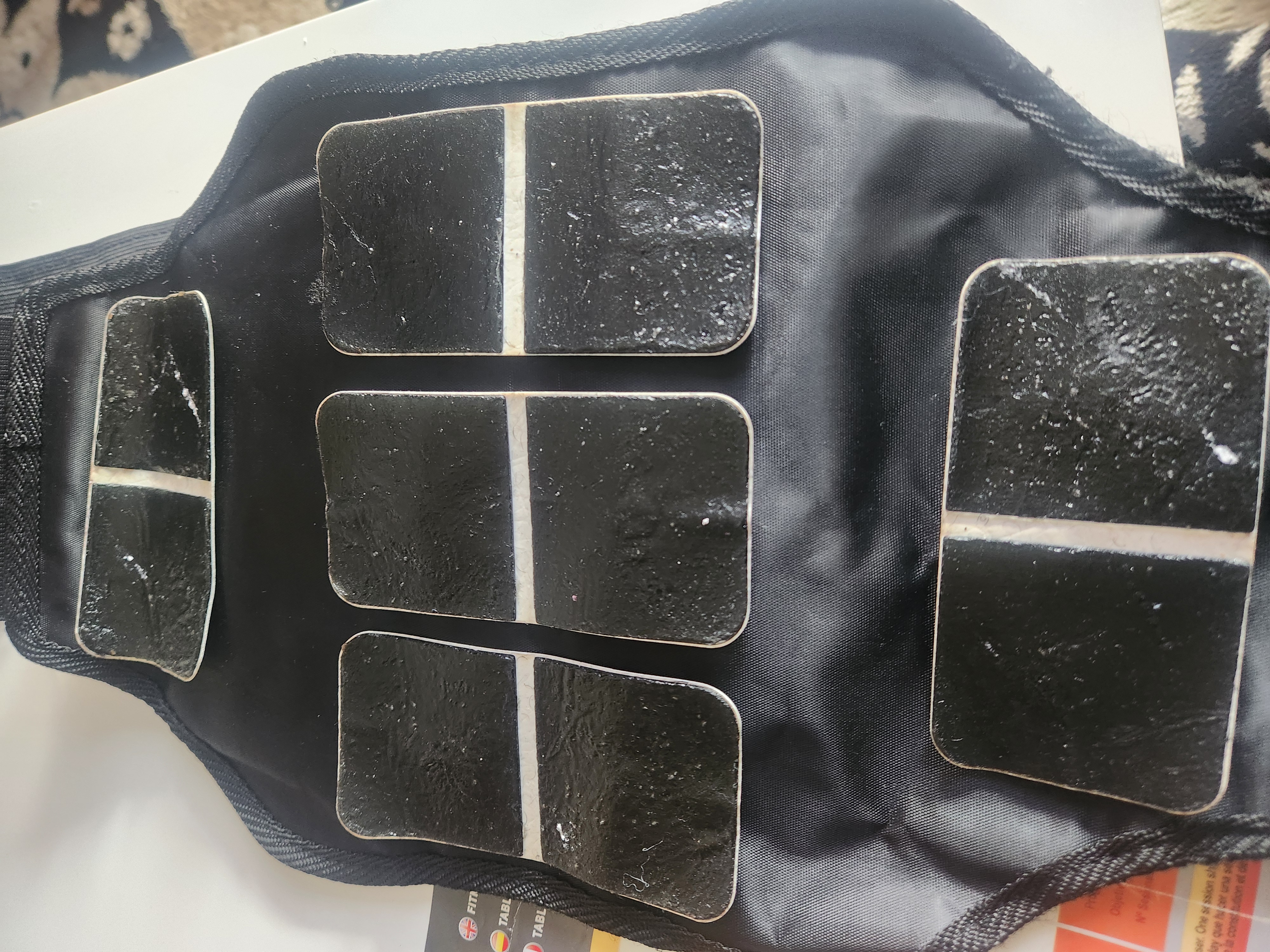 6 Électrodes de Ceinture,Compatible avec Abs Series, 2 set Électrode de