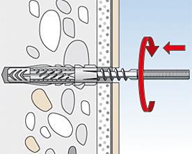 Fischer Fixation de lavabos et WC suspendus WDE 8 x 110 (6)