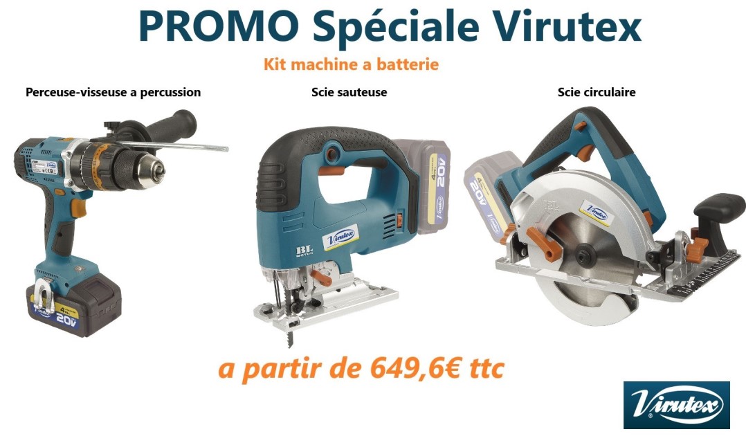 Appareil a maroufler maroufleur AM100 VIRUTEX 2546439 longueur 100mm