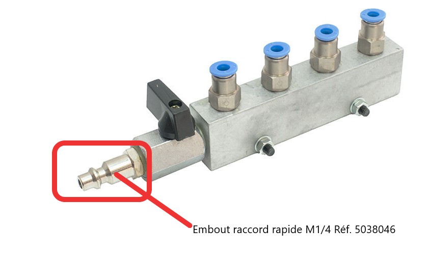 Embout raccord rapide 5038046