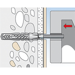 Fischer Fixation de lavabos et WC suspendus WDE 8 x 110 (7)