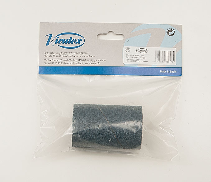 ROULEAU ABRASIF grain 60 OXYDE ZIRCONIUM