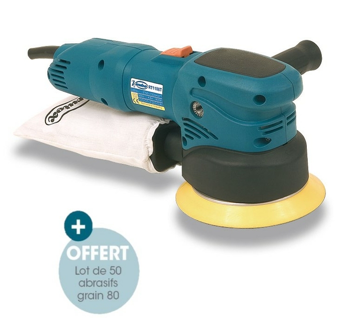 Ponceuse rotorbitale RT188N Virutex (5)