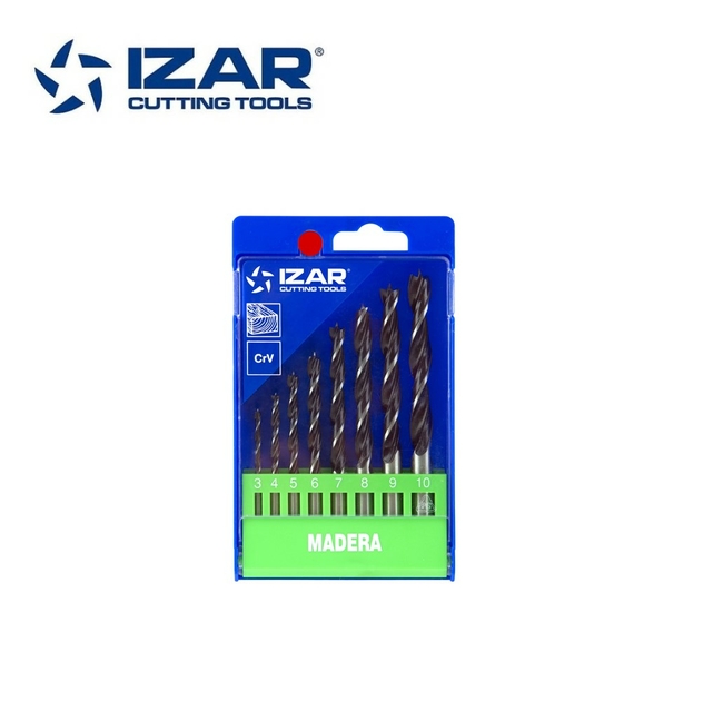 Coffret 8 forets bois ref. 30226 IZAR TOOL