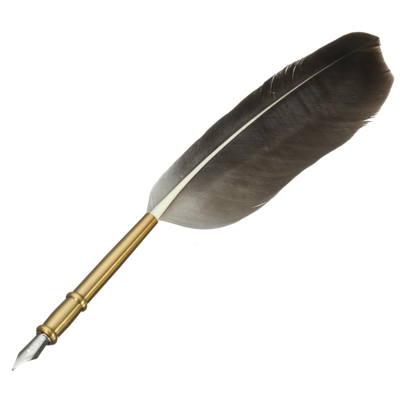 Nouveaut-Antique-plume-plume-Dip-stylo-criture-encre-ensemble-papeterie-cadeau-bo-te-avec-5-Nib