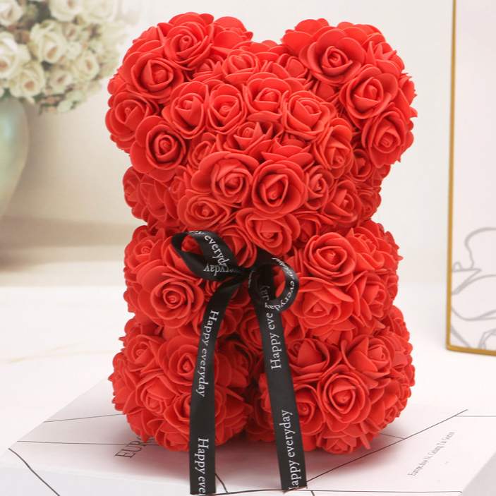 Ours-de-Rose-poup-es-PE-Rose-artificielle-la-main-romantique-amour-rose-fleur-ours-jouet