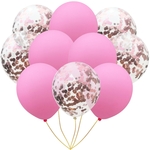 10-pi-ces-Mix-or-Rose-confettis-Latex-ballons-Rose-12-pouces-f-te-ballons-pour