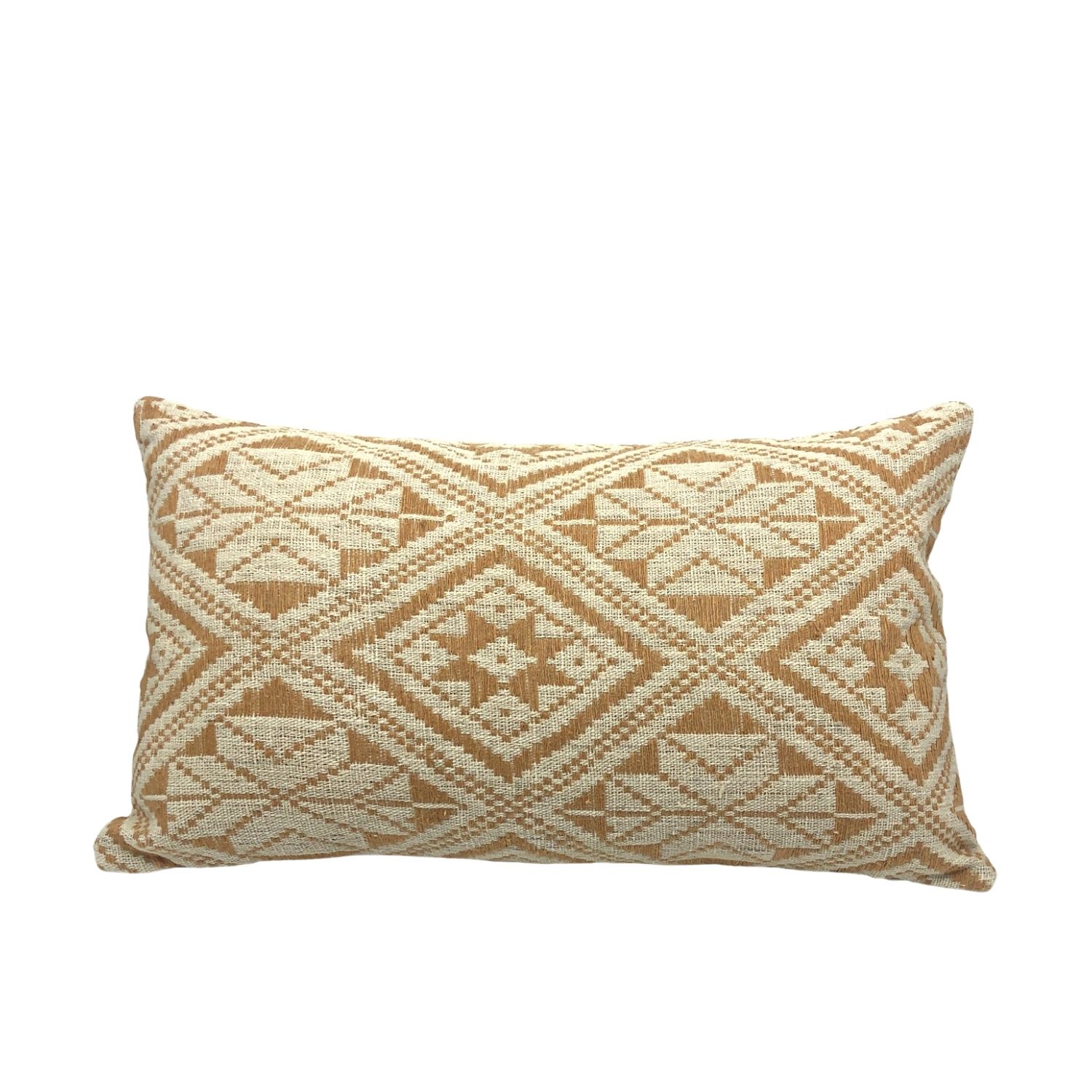 Coussin Dokmai coton caramel sur caramel - Sélection fête des mères -  trendethics