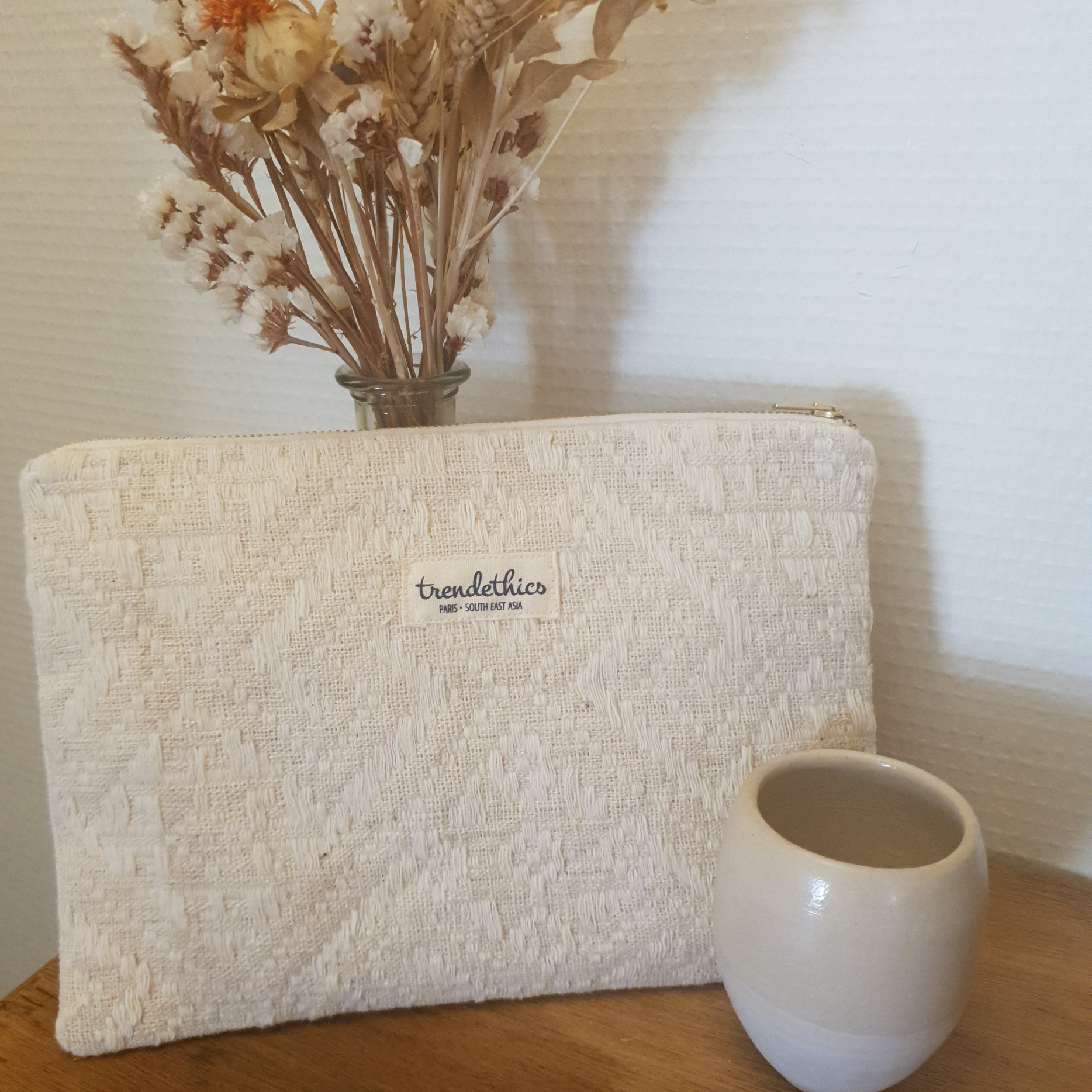 Pochette Dokmai blanche