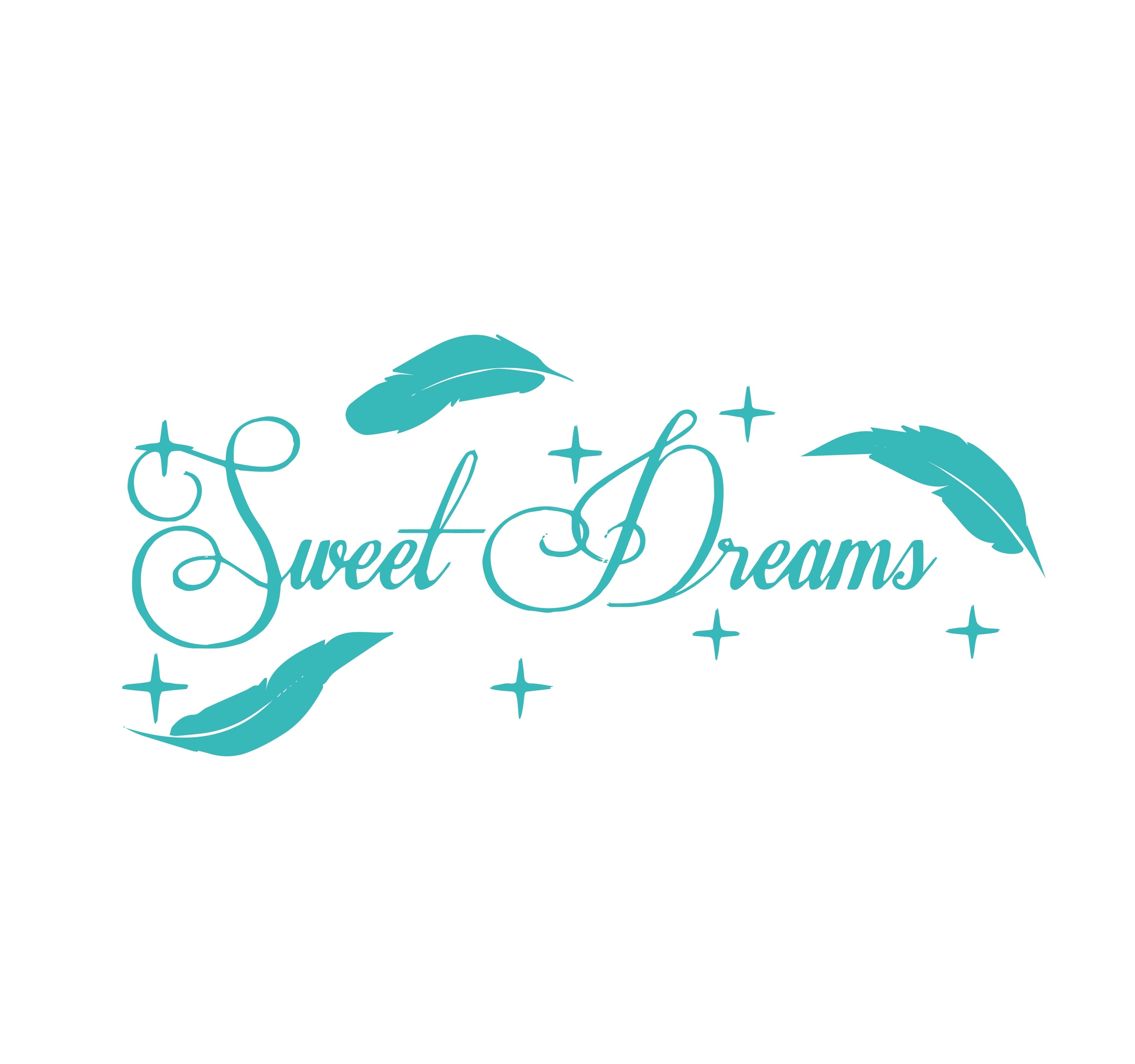 sweet dreams motif thermocollant