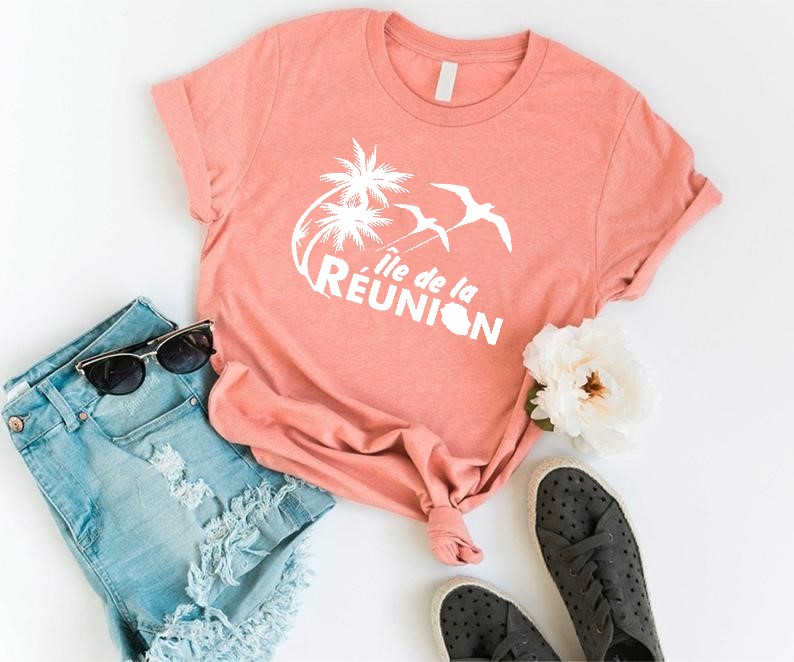 île réunion t-shirt