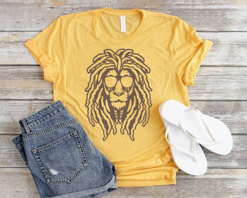 lion rasta t-shirt