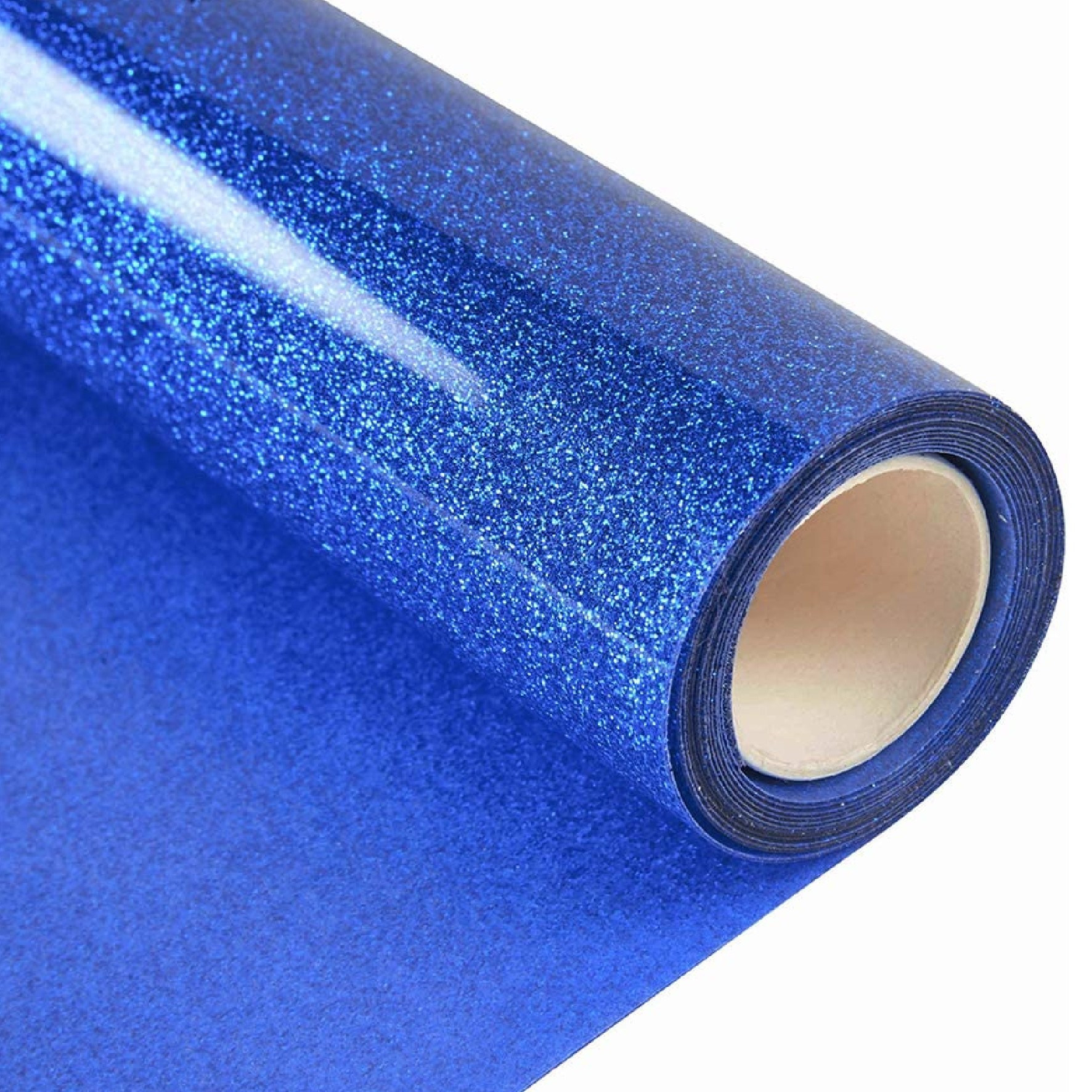 Feuille de Flex Thermocollant Bleu Paillettes - FEUILLES FLEX/FEUILLES FLEX  PAILLETTES - Flex Textile