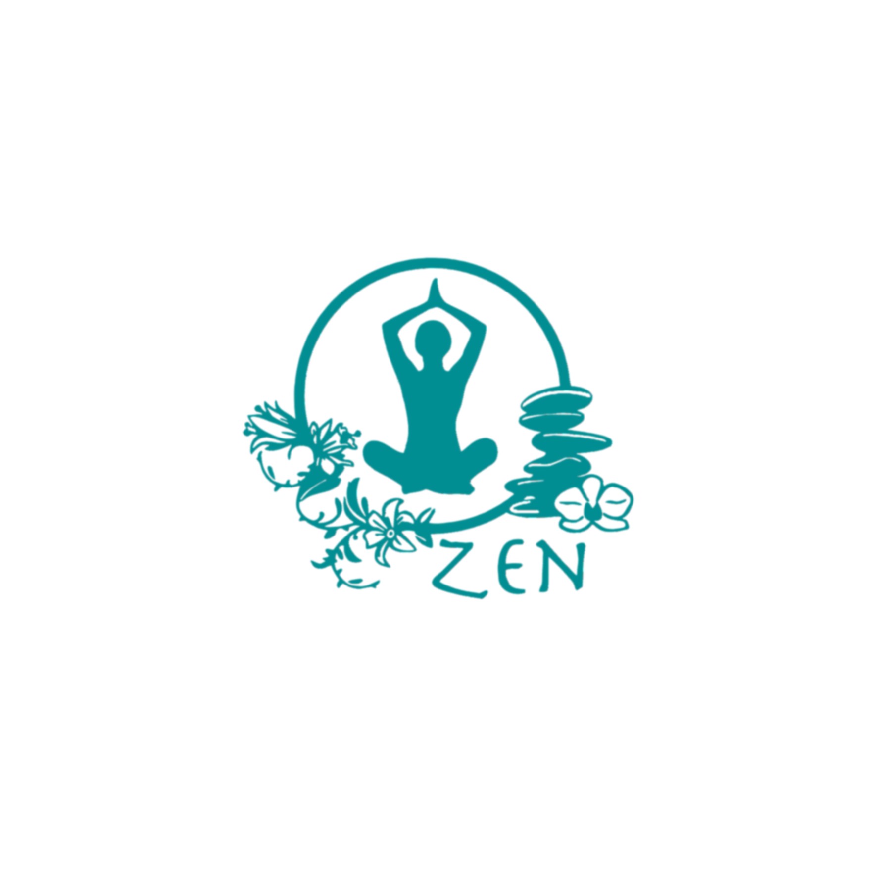 zen motif thermocollant