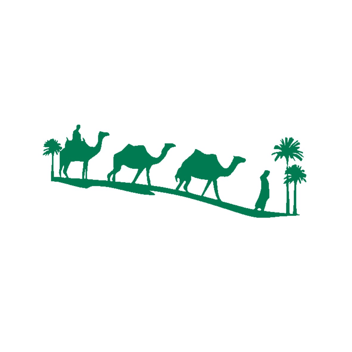 chameaux motif thermocollant