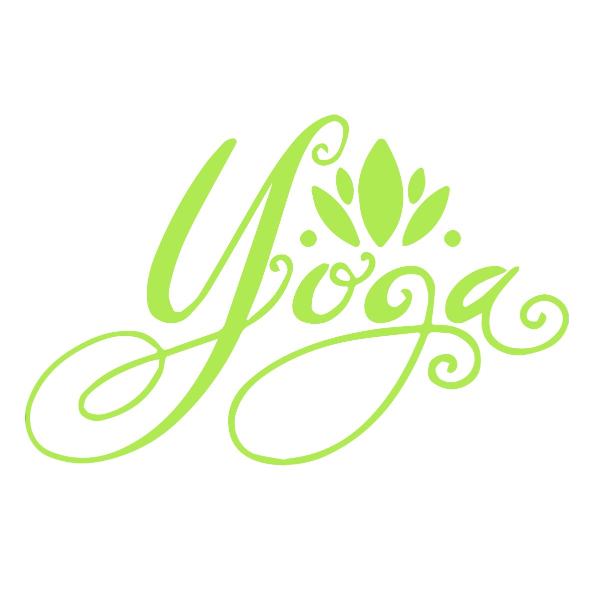 yoga motif thermocollant