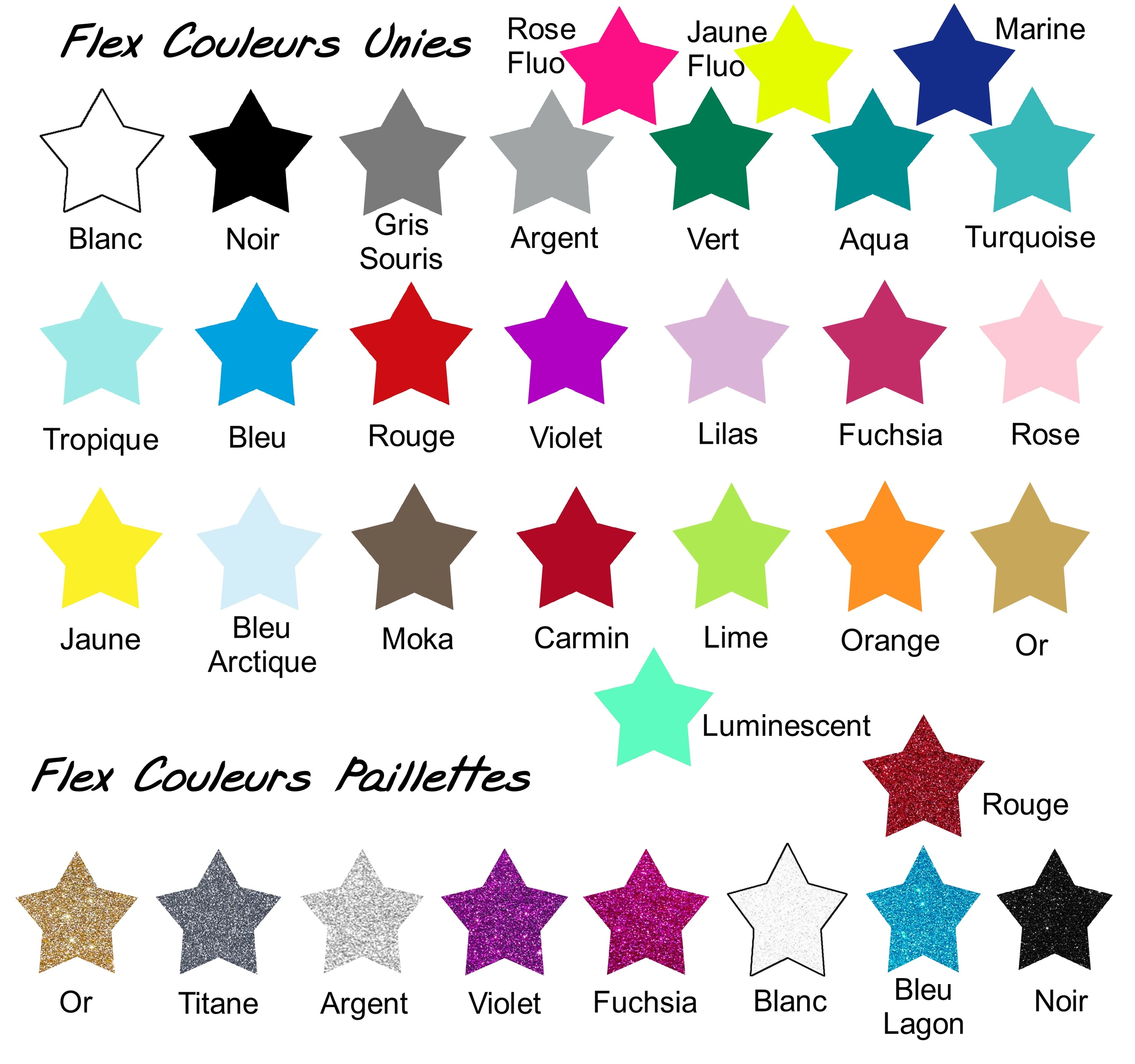 Couleurs Flex Textile 1