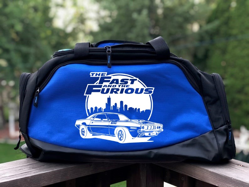 Fast and Furious motif thermocollant sac sport