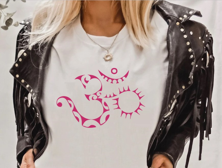 Symbole Aum collection tatau t-shirt femme