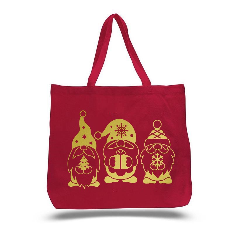 Lutins motif thermocollant sac shopping