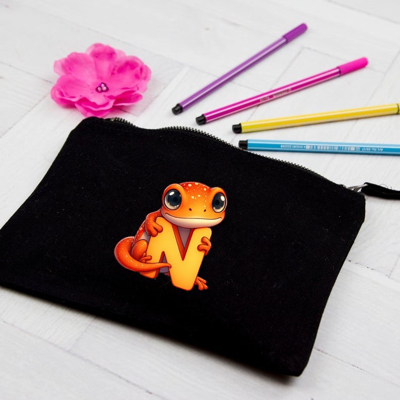 alphabet animaux transfert thermocollant flex textile lettre trousse enfant bébé femme homme école animal