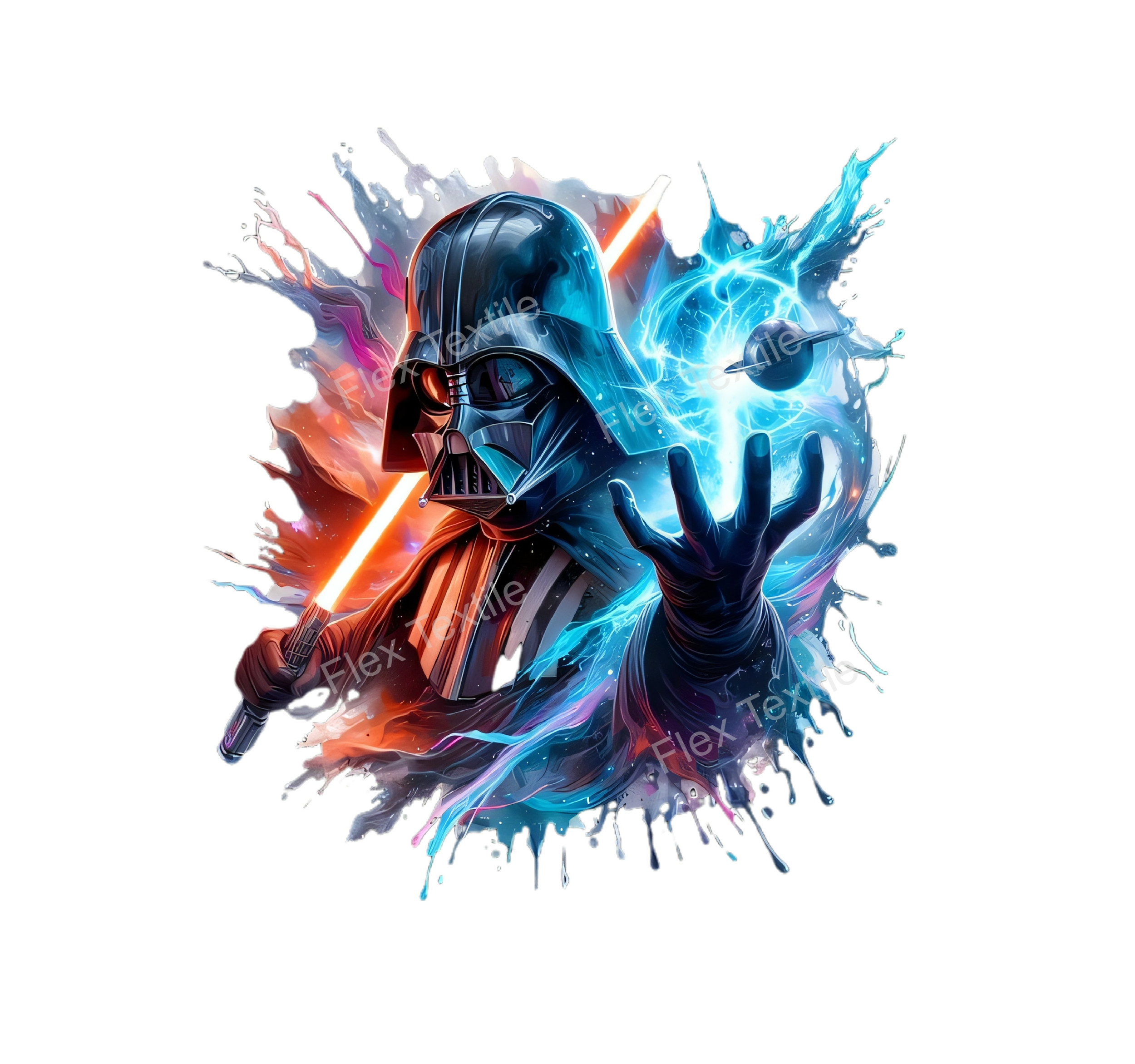 Dark Vador Star Wars Transfert Thermocollant