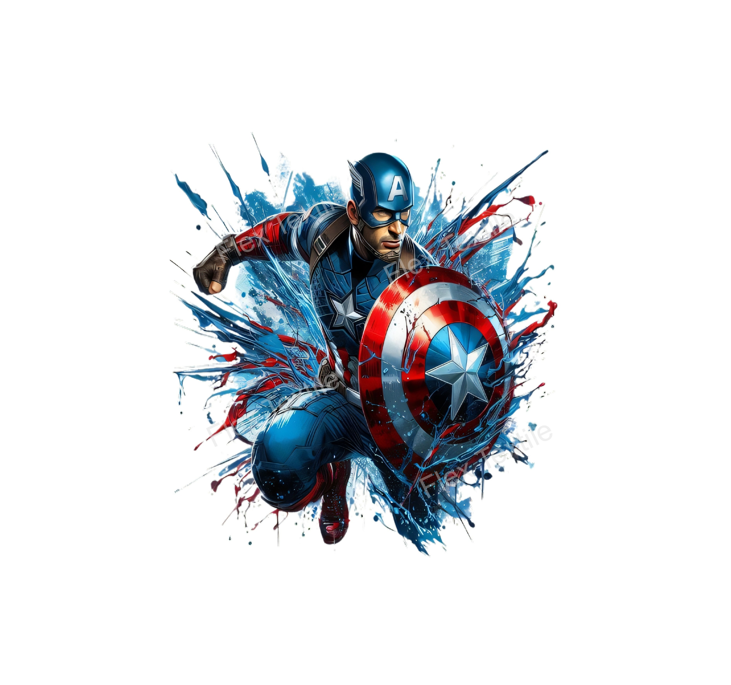 captain americ avenger transfert thermocollant