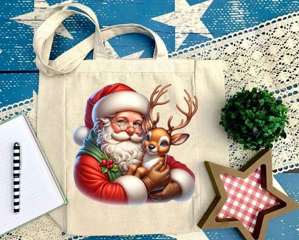 Père Noël Câlin Renne2