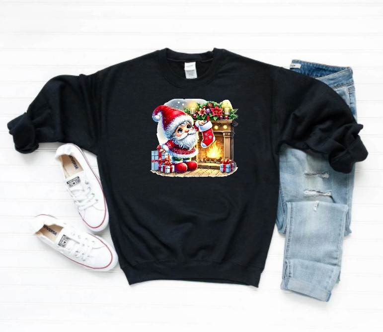 Père Noël Cheminée1
