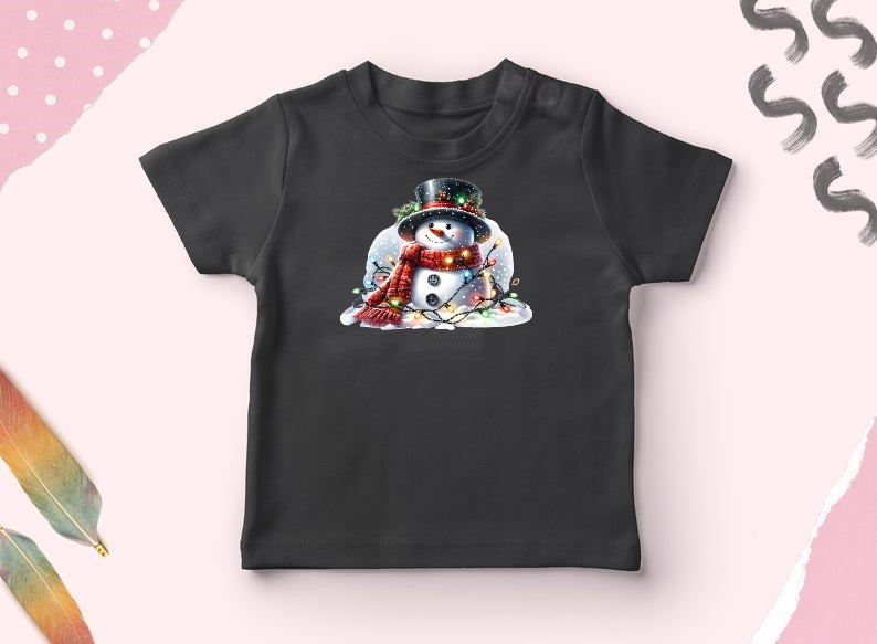 Bonhomme Neige Lumières1