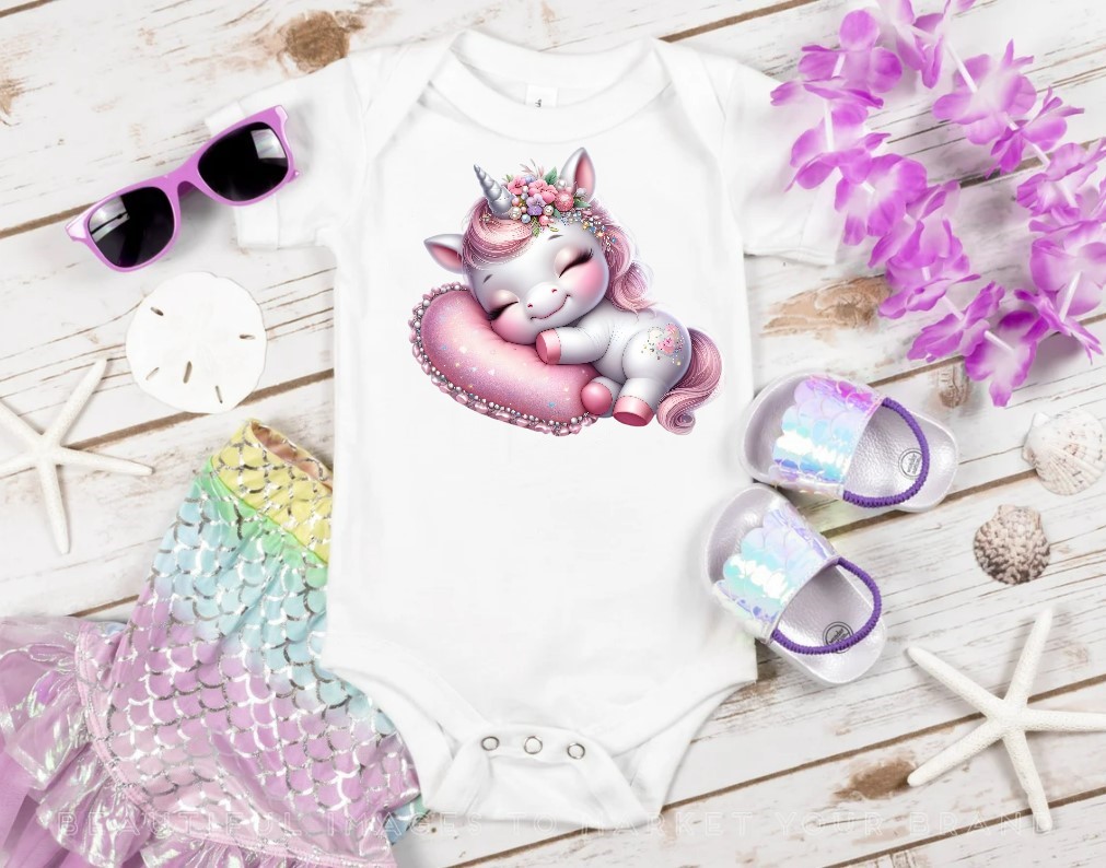 Licorne Dort Coussin1