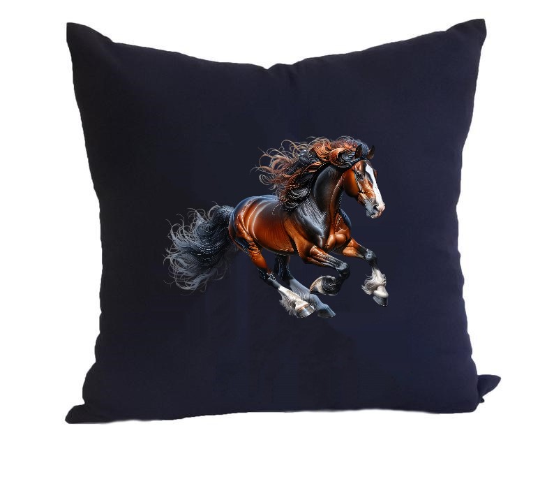 Cheval Marron Noir Galope2