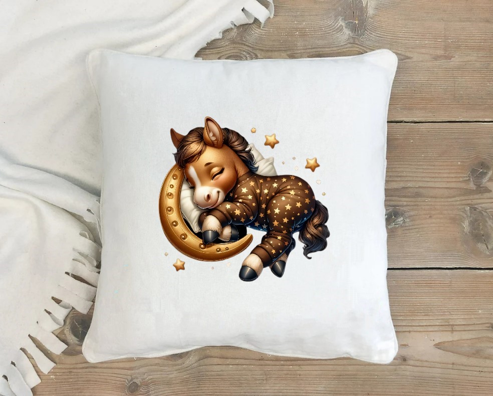 Poney Dort Lune Etoiles2