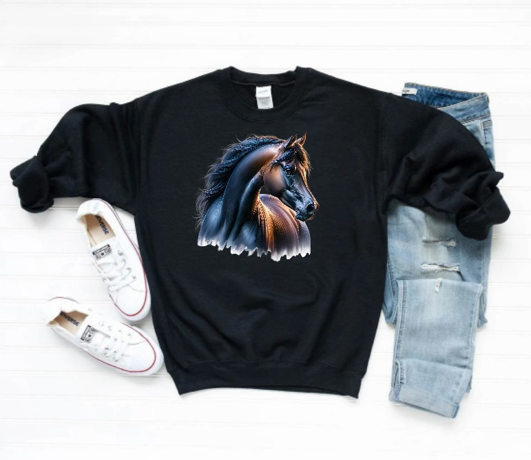 Tête Cheval Noir1