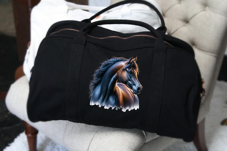 Tête Cheval Noir2