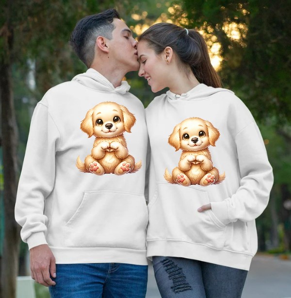 Chien Assis Coeur Pattes1
