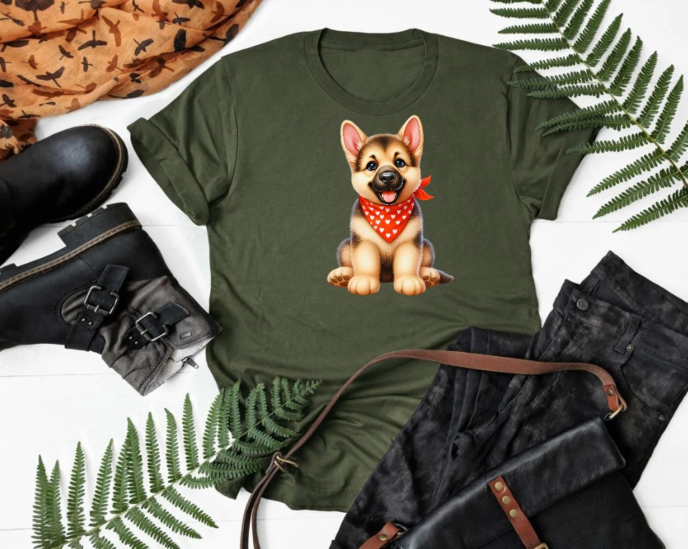 Chiot Berger Bandana1