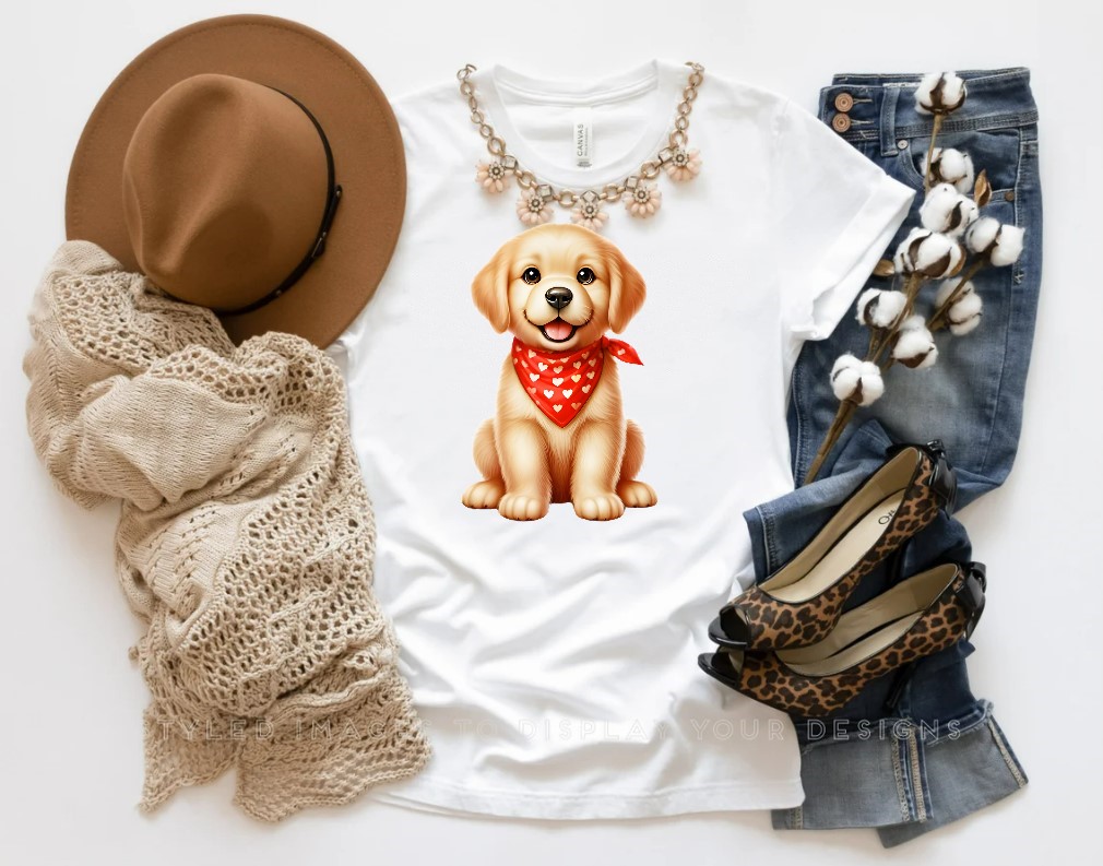 Chiot Labrador Bandana1